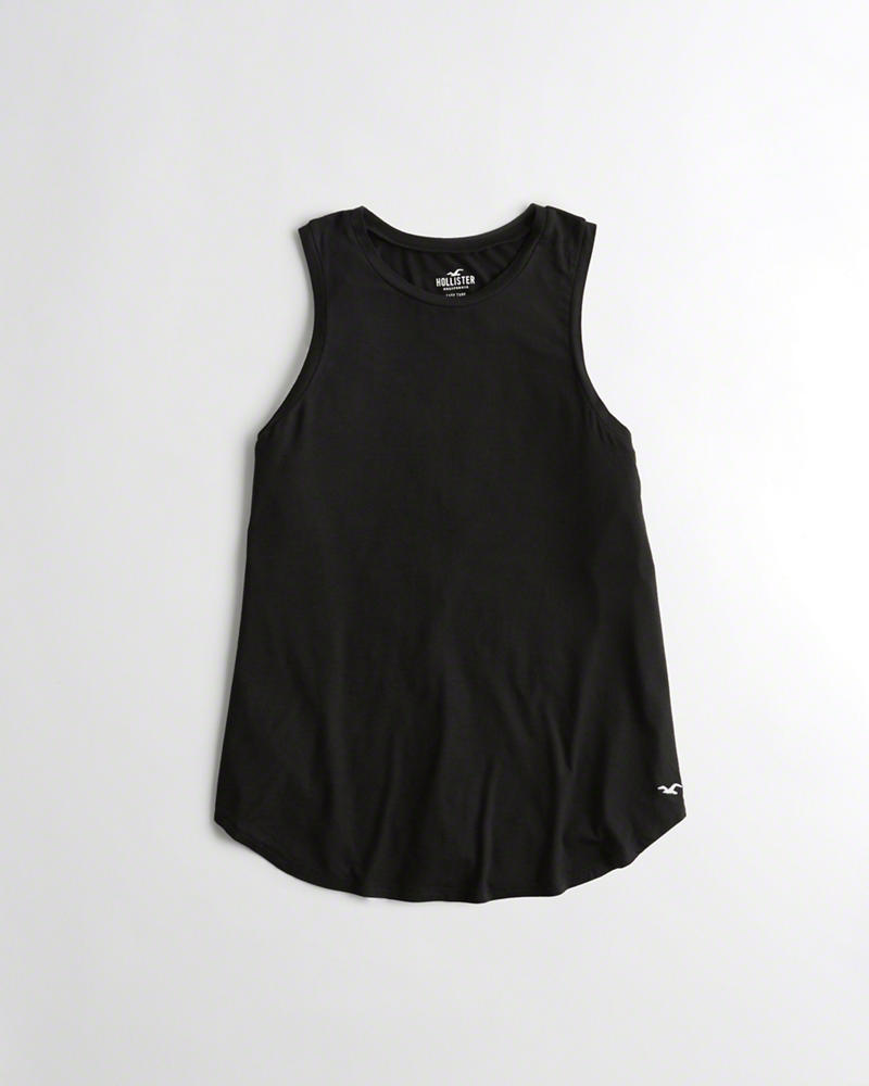 Canotte Hollister Donna Must-Have Easy Nere Italia (457ROBAX)